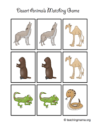 The original format for whitepages was a p. Desert Animal Printables Teaching Mama