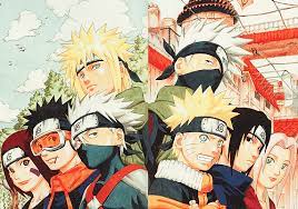 Where naruto was born a girl, minato survived the kyuubi attack and became an overly protective father, and sasuke falls in love with a princess. Minato Rin Obito Kakashi Naruto Sasuke Sakura Naruto Teams Naruto Shippuden Anime Naruto Sasuke Sakura