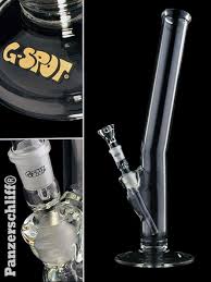 Roor bong blue.100 14,5 ohne kickloch. Klassische Bong Ohne Schnorkel Aus Panzerglas Mit Oder Ohne Kickloch