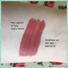 We love mac lipstick all kinds of. Mac Lipstick Review Twig Chronic Pain Cockney The Little Things