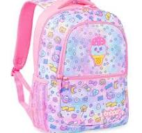 Blippo® Mochila Kawaii para niñas – Linda mochila para la escuela – Mochila  rosa para niños – Mochila para niños de 6 años en adelante – Para niños de  ...