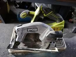The new ryobi 1600w circular saw. Ryobi One 18v Circular Saw 5 1 2 Blade With Lasee Guide Commercial Industrial Construction Tools Equipment On Carousell