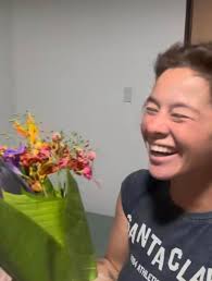 Professional surfer Philmar Alipayo surprised his fiancée, former actress  Andi Eigenmann,