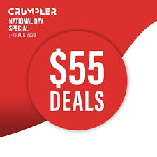 Happy 56th national day, singapore! Crumpler Singapore National Day Special 55 Deals 7 10 Aug 2020 Why Not Deals