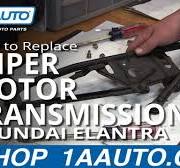 How to Replace Wiper Motor Transmission 01-06 Hyundai Elantra