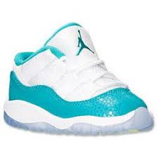 Jordan Retro 11 Low Black And White Girls Toddler Air Jordan Retro 11 Low Basketball Shoes Finishline Com White Turbo Green Black Volt Ice Baby Shoes Baby Boy Shoes Cute Baby Shoes