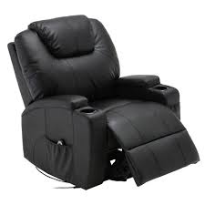 Electric Power Lift Chair Recliner Heated Massage Sofa Lounge W Remote Control Homeideas Power Recliner Chair Recliner Chair Leather Sofa Chair