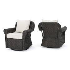 With so many options to choose from, you're sure to find the perfect outdoor rocking chair for your home, porch, or patio. Amaya Set Of 2 Wicker Swivel Rocking Chair Dark Brown Christopher Knight Home Target
