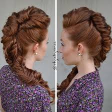 20 Newest Faux Hawks For Girls And Women Faux Hawk Hairstyles Long Hair Styles Faux Hawk Braid