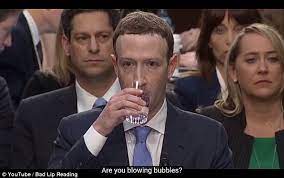 Hysterical Video Dubs Over Mark Zuckerberg Testifying In Congress Daily Mail Online