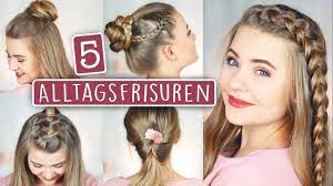 Kurzhaarfrisuren die schönsten styles freundin. 5 Alltagsfrisuren In 2 10 Minuten Fur Schule Uni Arbeit Geflochten Dutt Gedreht Youtube