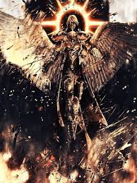 Saint Celestine Light Of The Emperor T Shirt By Visionyst Redbubble Celestine 40k Sisters Of Battle Fantasy Concept Art