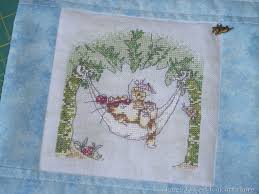 Free tropical cross stitch patterns. Almost Summer Exchange What I Sent Claire93 S Blog