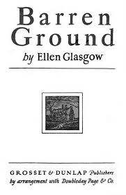 The Project Gutenberg eBook of Barren Ground, by Ellen Glascow.