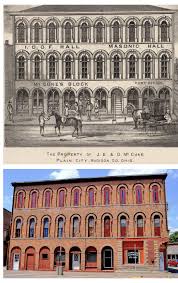 Mccune Building West Main Street Plain City Ohio 1875 2015 Then Now Plaincity Ohio History Madison Plain City Plain City Ohio Union County