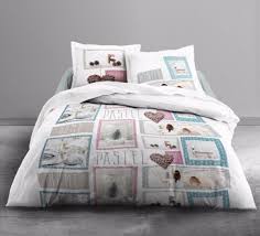Description Housse De Couette En 100 Coton 57fils Tissage Tres Serre Avec Son Tissus En Fibre Vegetale Vous Ne Verrez Pas Au Duvet Covers Duvet Bed Sheets