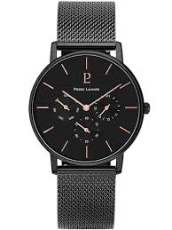 Un grand choix de modèles des plus grandes marques. Montre Homme Pierre Lannier Acier Noir