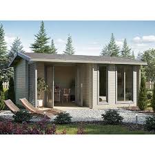 Allwood 174 Sq Ft Cabin Kit Garden House Cab Sommersby The Home Depot Cabin Kits Summer House Garden Cabins