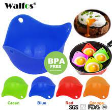 The flexible design floats on simmering water while eggs cook like a lily pad on a pond. Buy Online Walfos Food Grade Flexibe Silicone Egg Poacher Cook Poach Pods Kitchen Tool Baking Poached Cup Egg Kitchen Cooking Tools Alitools