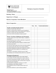 Maintenance supervisor job summary 1. Workplace Inspection Checklist Building Shop Supervisor In Manualzz