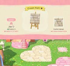 I really loved the style of the cobble in older games and was inspired by @denim2_mori 's 'the path'. Custom Designs Path Design Codes Animal Crossing New Horizons Wiki Guide Ign