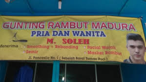 We did not find results for: Salon Gunting Rambut Madura M Sholeh Tempat Cukur Rambut
