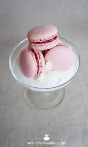 Not So Humble Pie Macarons Framboise Laduree S Recipe Macaron Recipe Sweet Recipes Macarons Macaroons