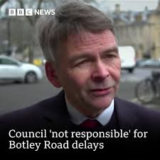 Andrew Gant, Oxfordshire County Council's cabinet member for transport  management, says the fault for the project's delays lies with Network Rail.  Read the full story here: https://bbc.in/4hoLY6t