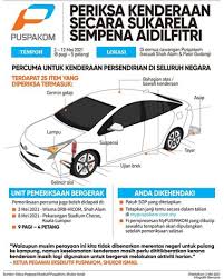 Maybe you would like to learn more about one of these? Puspakom Tawar Pemeriksaan Kenderaan Percuma Secara Sukarela Sempena Aidilfitri Berita Kereta Carlist My