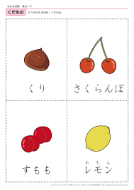 言葉の絵カード 仲間ことば 無料ダウンロード 印刷 幼児教材 知育プリント ちびむすドリル 幼児の学習素材館 絵カード 果物 絵 カード