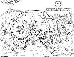 In newer jeeps, you can find the color code located in the drivers side door jamb. Gallery Teraflex Jeep Coloring Pages Teraflex