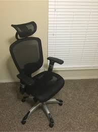 I only needed an extra person when it was time to set the large desk piece on top. Staples Hyken Technical Mesh Task Chair Black For Sale In Plano Tx 5miles Buy And Sell