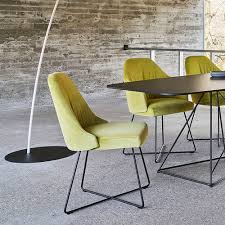 Get 5% in rewards with club o! Contemporary Dining Chair Flow Interprofil Upholstered Fabric Leather