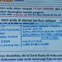 Pos malaysia di jangka akan mula bercuti bersempena hari raya aidilfitri bermula 13 mei 2021 (khamis). Waktu Operasi Pejabat Pos Laju Kota Bharu