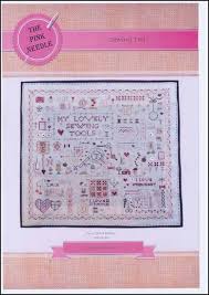 sewing tools cross stitch chart