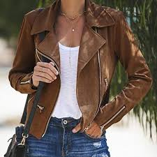 Noora Women Ladies Genuine Suede Leather Jacket Colour Golden Etsy In 2020 Coats Jackets Women Leather Blazer Jacket Leather Jacket