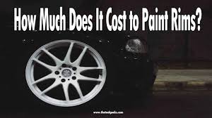 After the rims have been cleaned with rubbing alcohol, if any scratches are present, touch them up using chrome rim paint. How Much Does It Cost To Paint Rims Learn How To Calculate It