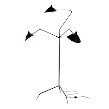 Make sure the width of the shade isn't wider than the widest point of the lamp's base. 3 Arm Floor Lamp Kooku