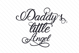 This photograph features a bright red cardinal bird resting on some driftwood and the words when cardinals appear, loved ones are near. Daddy S Little Angel Svg Cut Files Free Icon Font Svg Pdf Png Generator