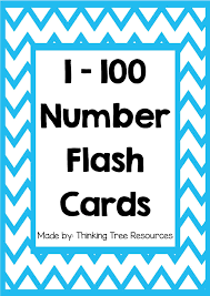 1 100 Number Flash Cards Chevron Set 2 Teach In A Box Flashcards Make Flash Cards Teaching
