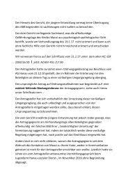 Die anwaltschaft unterliegt bei der ausübung ihres berufes vielfältigen pflichten. Beschwerde Wegen Verstoss Sachlichkeits Und Schlichtungsgebot Rechtsanwaltskammer