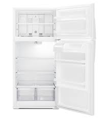 The site says that if your icemaker is located in a top freezer, the top of the refrigerator could be the coldest part. Whirlpool Wrt134tfdb 28 Top Freezer Refrigerator With Freezer Tempe