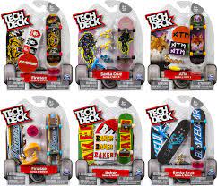 Tech decks have capitalized on their use of well known brands on their fingerboards, using their graphics on their decks. Amazon Com Tech Deck 96mm Fingerboard Styles Vary Toys Games