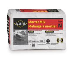 Simply combine the following ingredients: Sakrete Mortar Mix Type N King Home Improvement Products