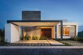 ¿qué es una fachada de casas pequeñas? 10 Modelos De Casas Modernas De Un Piso Ideas Y Estilos Para Construir