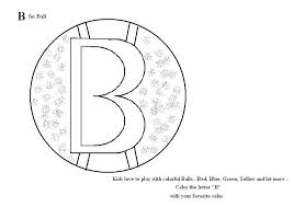 Not only does your child become familiar with the letters of the alphabet, but they can truly engage in alphabet learning. Letter B Coloring Printable Page For Kids