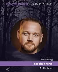🎭 THE CAST IS HERE AND THEY'RE INCREDIBLE. Meet the first of our all-star  lineup for Into The Woods 2025 the incredible Stephen Hirst as The Baker!  We're dropping a new cast