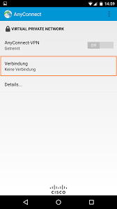Anyconnect 4.10 is available to customers with active anyconnect apex, plus or vpn only term/contracts. Android 6 X Vpn Mit Cisco Anyconnect Konfigurieren Hochschulrechenzentrum