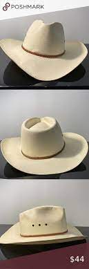 Resistol Genuine Shantung Panama 8x Cowboy Hat 7 5 Cowboy Hats Western Cowboy Hats Hat Sizes