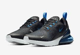 Air Force 1 White Black Blue Fury Nike Air Max 270 Black Photo Blue Blue Fury Pure Platinum Anthracite White Nike Shoes Air Max Sneakers Men Fashion Mens Nike Air